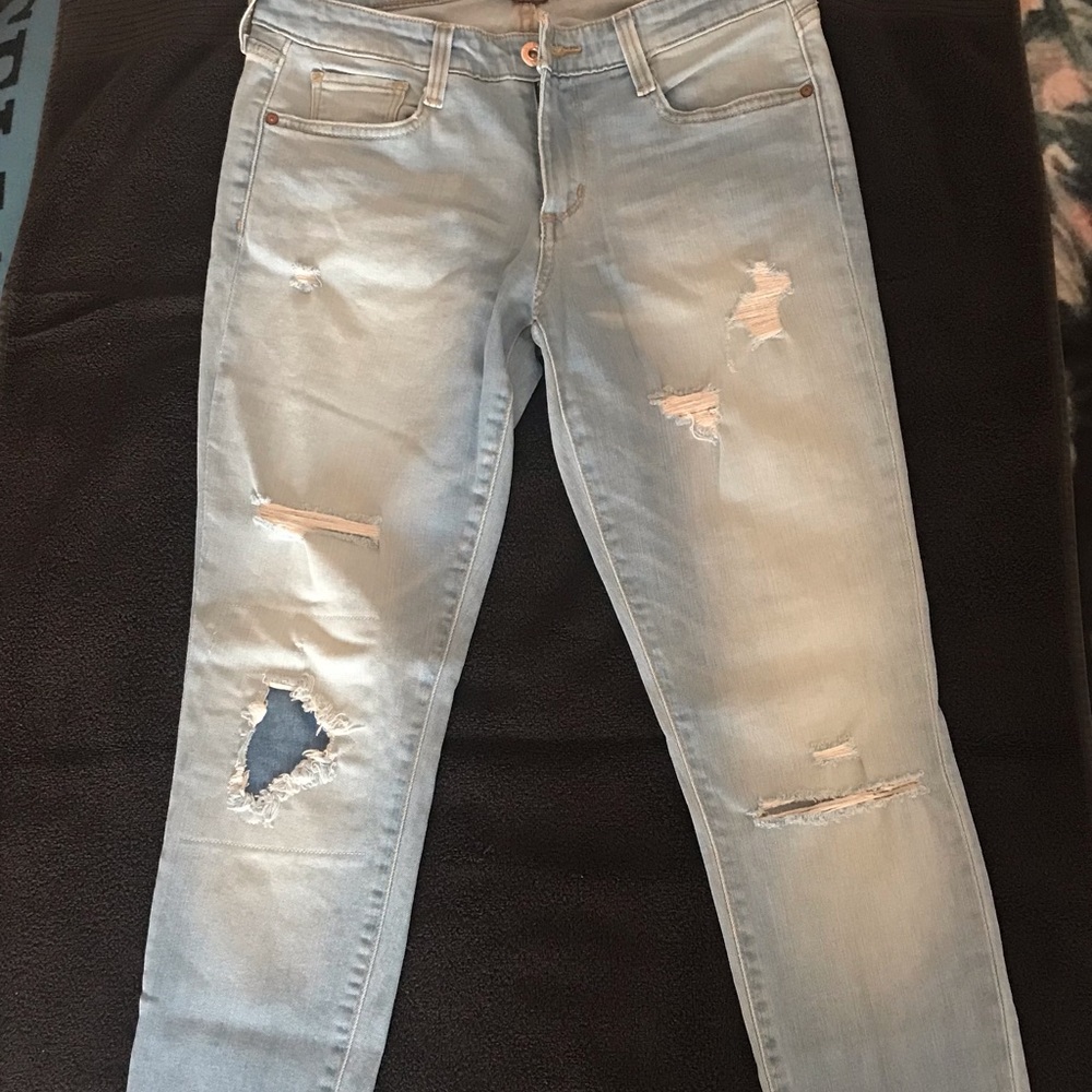 Blue Arizona Co ripped skinny jeans